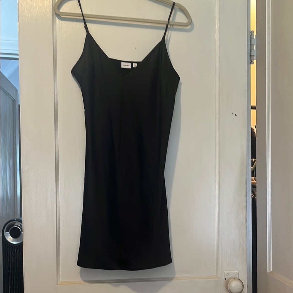 Aritzia Black Mini Dress - Picture 2 of 3